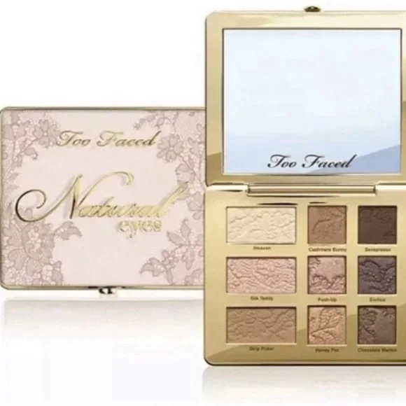 Too Faced Natural Eyes Eyeshadow Palette 9 Neutral Shades - Picture 4 of 6